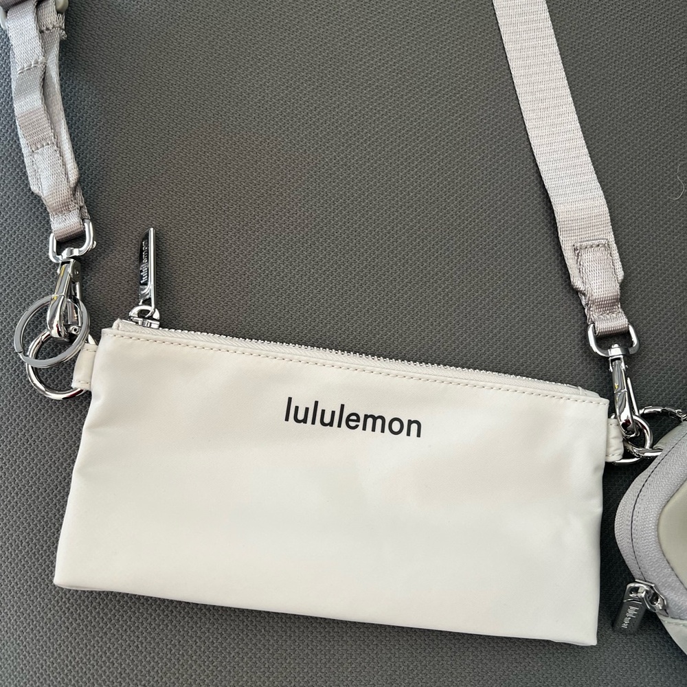 lululemon athletica White Crossbody Bag